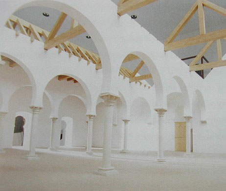 Maquetas: Museu de Mértola - Mesquita Islâmica. Mértola. (figura 2)