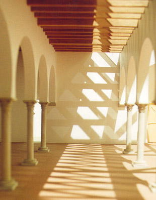 Maquetas: Museu de Mértola - Mesquita Islâmica. Mértola. (figura 3)