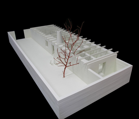 Maquetas:  Casa de habitação - Trienal de Arquitectura de Lisboa 2010. (figura 1)