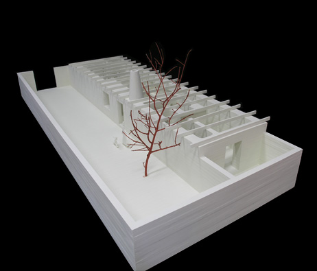 Maquetas:  Casa de habitao - Trienal de Arquitectura de Lisboa 2010. (figura 1)