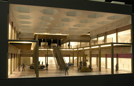Maquetas: Centro Comercial Barwa Alaateda, Doha, Qatar (figura 1)