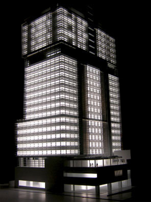 Maquetas: Torre Luanda, Luanda, Angola. (figura 1)