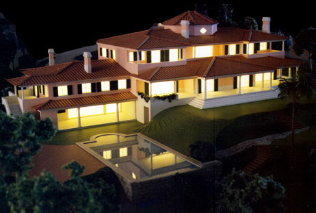 Maquetas: Casa Quinta Patio, Estoril (figura 2)