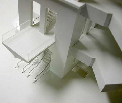 Maquetas: Frum Madeira - Torre: Estudo para tnel de vento, Funchal, Madeira (figura 3)