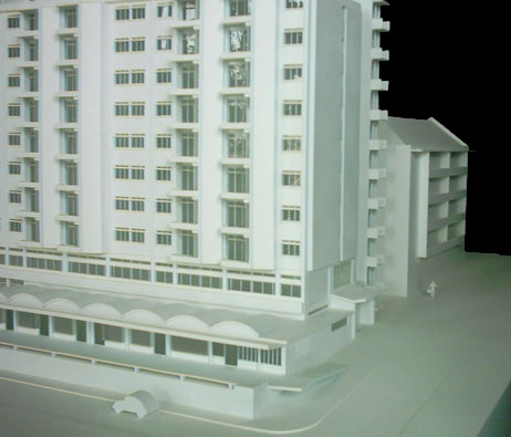 Maquetas: Edifcio de habitao das guas Livres, Lisboa (figura 3)