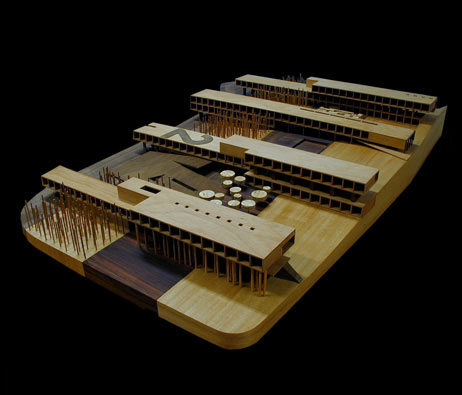 Maquetas: Residncias Universitrias das Laranjeiras, Aores (figura 2)