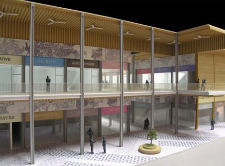 Maquetas: Centro Comercial Barwa Alaateda, Doha, Qatar (figura 2)