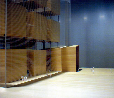 Maquetas: Museu temporrio de arte contempornea. Paris, Frana (figura 2)