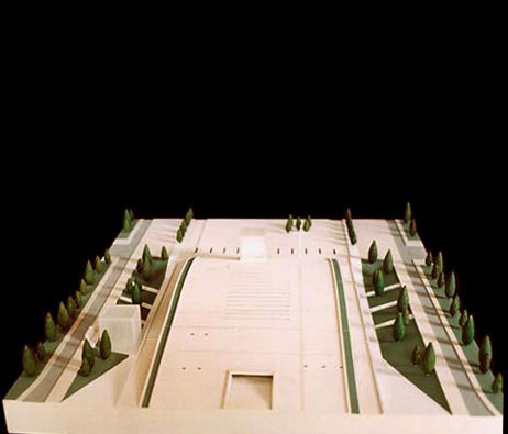 Maquetas: Santurio de Ftima - Assembleia coberta e presbitrio (figura 3)
