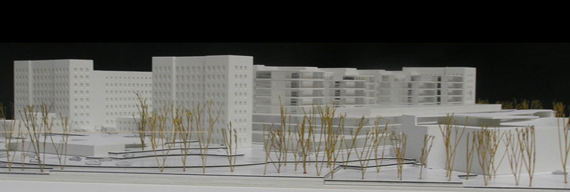 Maquetas: Hospital de Santa Maria - Proposta para o novo edifcio Cid dos Santos, Lisboa (figura 2)