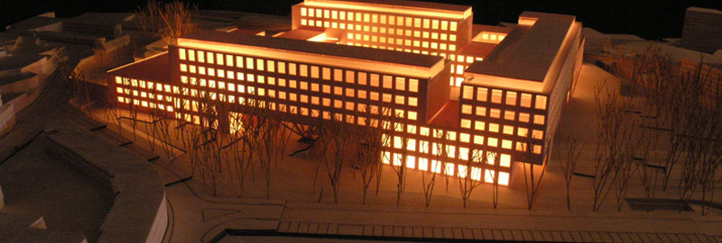 Maquetas: Campus de Justia, Porto (figura 1)