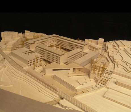 Maquetas: Campus de Justia, Porto (figura 3)