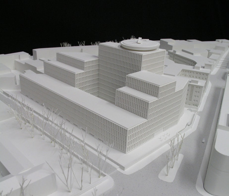 Maquetas: Estdio Flvio dos Santos e Parque de Campismo, Beja - Requalificao das reas territoriais (figura 4)