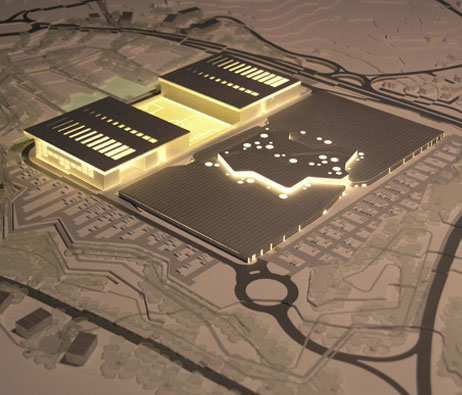 Maquetas: Centro Comercial. Portimo (figura 4)