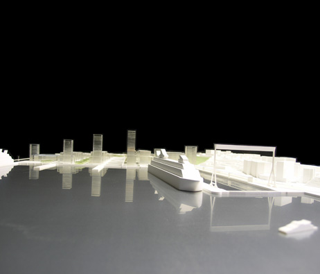 Maquetas: Centro comercial, pavilho multiusos e arranjo paisagstico. Margueira, Almada (figura 1)