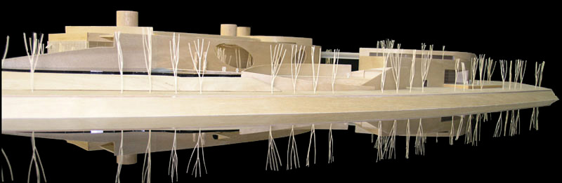 Maquetas: Champalimaud Center for the Unknown. Lisboa. (figura 4)